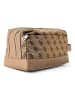 Guess Berlin Kulturbeutel 25 cm in beige-brown