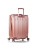 Heys Xtrak 4 Rollen Trolley M 66 cm mit Dehnfalte in rose gold