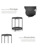tectake Couchtisch Oxford 45,5x45,5x53cm