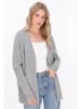 DreiMaster Maritim Women Cardigan in light grey melange
