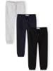Minoti 3-er Pack Jogginghose 29FLEECE288 in dunkelblau