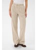SAINT TROPEZ Casual Hose ElmikoSZ Lockere Passform in Toasted Coconut Ice Stripe