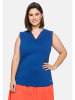 sheego Top in royalblau