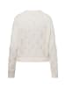 Marie Lund Strickjacke in weiß - 0001