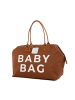 BAGmori Wickeltasche - Schultertasche in Camel