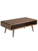 Angel Cerdá Couchtisch 2021 in Walnuss – (B)120 x (H)43 x (T)60 cm