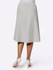 WITT WEIDEN Rock in hellgrau-meliert