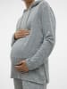 mama licious Bluse in Light Grey Melange