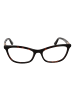 Guess Damen Optische Fassungen Katzenauge Braun