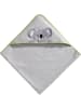 Erwin Müller Frottier Kapuzenbadetuch Koala in grau