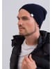 CASH-MERE.CH Bio Beanie in Marine Blau