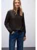 Street One Seamless Structure Sweater in Darkest Brown