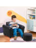 HOMCOM Kindersessel Schwarz