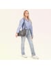 Toscanto Leder Umhängetasche Toscanto Tasche grau ca. 43cm