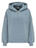 DreiMaster Vintage Hoodie in Grau Blau