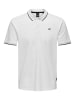 ONLY & SONS Polo in Bright White
