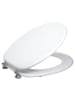 5five Simply Smart WC-Sitz in Weiß, 37 x 43 cm