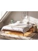 Beliani Doppelbett TOUCY in Braun - (W) 165 x (H) 38 x (L) 204 cm