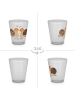 Mr. & Mrs. Panda Shotglas Schnecken Liebe ohne Spruch in Transparent