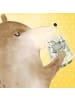 Mr. & Mrs. Panda Trinkglas Einhorn Happy mit Spruch in Transparent