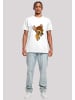 F4NT4STIC T-Shirt Disney Bambi Zeichnung in weiß
