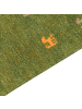 Beliani Kurzflor YULAFI in Grün/Gelb/Braun - (W) 140 x (L) 200 cm