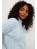 Kaffe Strickpullover KAnaja Loose fit in Celestial Blue Melange