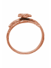 Gemshine Ring Blume Kirschblüte in rose gold coloured