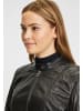 Gipsy Bikerjacke Lederjacke Gwkeili in MILKY BLACK