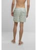 Urban Classics Urban Classics Herren Embroidery Swim Shorts in frotmint/vintageblue