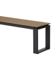 ebuy24 Gartenbank Martinus Walnuss 180 x 36 cm