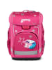Ergobag Cubo Light Schulranzen Set 5-tlg. SternzauBär in pink