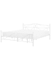Beliani Doppelbett RODEZ in Weiß - (W) 186 x (H) 92 x (L) 208 cm