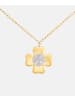 Diamant L'éternel Halskette aus 375 Gelbgold mit Diamant