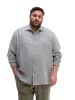 Marc O'Polo Haifischkragen-Hemd shaped in Medium Blue
