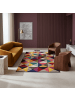 KADIMA DESIGN Designer-Teppich in lebhaften Farben und geometrischem Muster