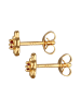 Elli Ohrringe 925 Sterling Silber Blume in Gold