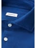 Seidensticker Flanellhemd Slim in Dunkelblau