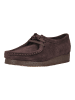 Clarks Halbschuhe WALLABEE. in Chocolate