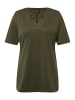 Ulla Popken Sweatshirt in waldgrün