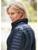 GOLDNER Steppjacke mit Kapuze Leicht strukturierte Outdoorjacke in marine