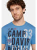 CAMP DAVID  T-Shirt in blau