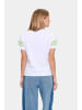 SAINT TROPEZ T-shirt HineSZ Gerade Passform in Bright White