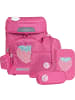 BECKMANN Beckmann Schulranzenset Plus Air - 6-tlg. Set Strawberry