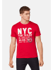 Tom Tailor T-Shirt in rot
