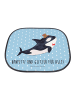 Mr. & Mrs. Panda Auto Sonnenblende Orca Zylinder mit Spruch in Blau Pastell