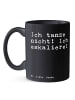 Mr. & Mrs. Panda Tasse Ich tanze nicht! Ich... mit Spruch in Schwarz