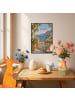 Mr. & Mrs. Panda Artprint Balkon sommerlich Design mit Spruch in Weiß