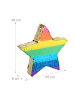 relaxdays Pinata Stern in Bunt/Gold