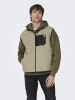 ONLY & SONS Sweatshirt mit Stehkragen in Silver Lining